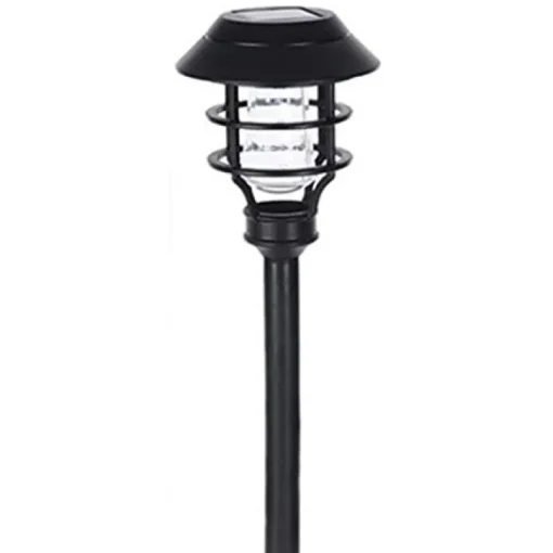 Solar LED Path Light, Black