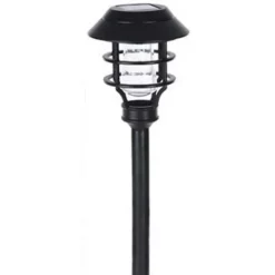 Solar LED Path Light, Black