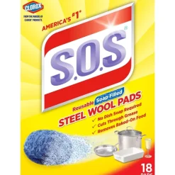 Sos Scrubber Pads 18Pk