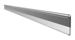 Southern Imperial Label Holder With Grip Track Adhesive 48 In. Clear
