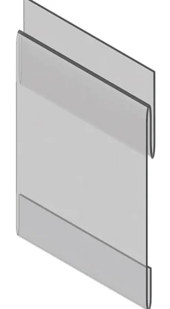 Southern Imperial Sign Holder Price Channel 3.5 In. H X 5.5 In. W Plastic