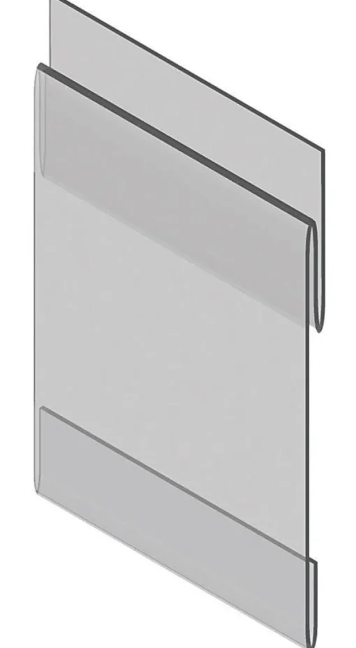 Southern Imperial Sign Holder Price Channel 3.5 In. H X 5.5 In. W Plastic