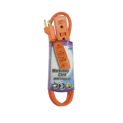 Southwire Outdoor 3 ft. L Orange Extension Cord 16/3 SJTW