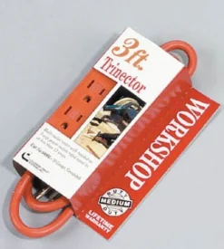 Southwire Outdoor 3 ft. L Orange Extension Cord 16/3 SJTW