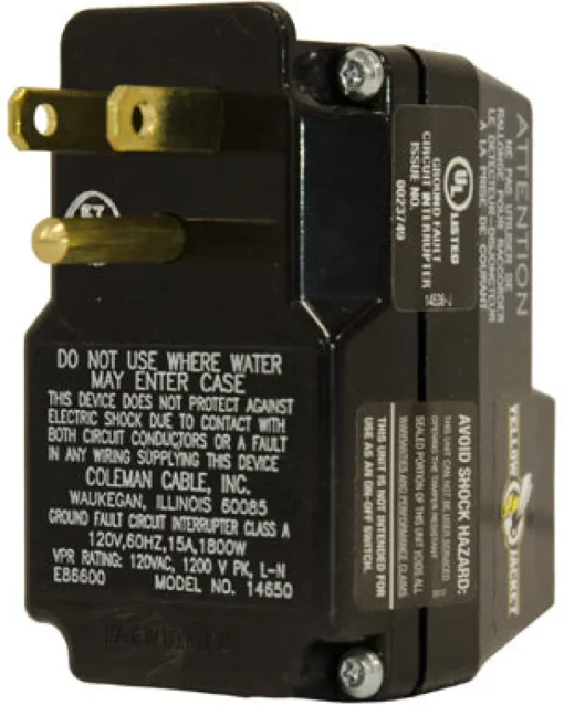 Southwire Yellow Jacket 1 outlets Surge Protector Black 314 J