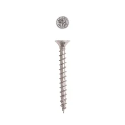 SPAX No. 8 x 1-1/2 in. L Phillips/Square Flat Head Zinc-Plated Steel Multi-Purpose Screw 25 each