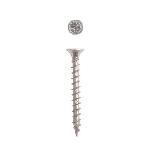 SPAX No. 8 x 1-1/2 in. L Phillips/Square Flat Head Zinc-Plated Steel Multi-Purpose Screw 25 each