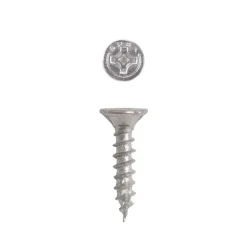SPAX No. 8 x 3/4 in. L Phillips/Square Flat Head Zinc-Plated Steel Multi-Purpose Screw 35 each