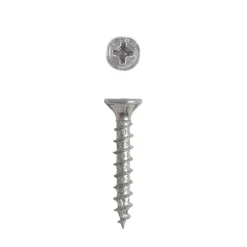 SPAX No. 8 x 1 in. L Phillips/Square Flat Head Zinc-Plated Steel Multi-Purpose Screw 30 each