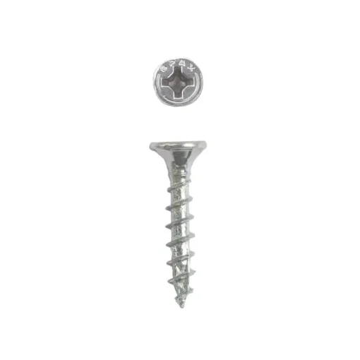 SPAX No. 6 x 3/4 in. L Phillips/Square Flat Head Zinc-Plated Steel Multi-Purpose Screw 45 each