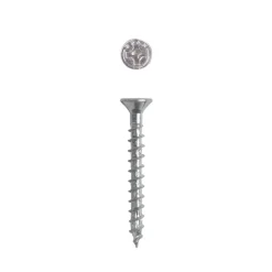SPAX No. 6 x 1-1/4 in. L Phillips/Square Flat Head Zinc-Plated Steel Multi-Purpose Screw 35 each