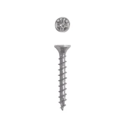 SPAX No. 6 x 1 in. L Phillips/Square Flat Head Zinc-Plated Steel Multi-Purpose Screw 40 each