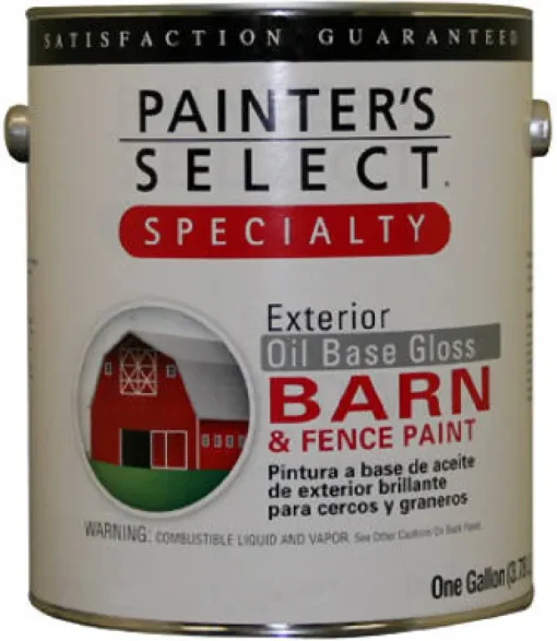 Speciality Barn & Fence Paint, Oil-Base, Gloss White, 1-Gallon (Pack of 2)