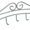 Spectrum 9-1/4 in. L Silver Steel Small Scroll Key Rack 1 pk