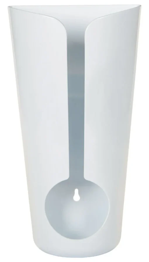 Spectrum White Organizer Bin 14 in. H X 3-5/9 in. W X 7.25 in. D