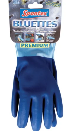 Spontex Neoprene Blue Textured Palm Latex Free Machine Washable Gloves XL