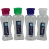 Sprayco D-297 3 Oz Clear Dispenser Bottle With Cap Assorted Colors (Pack of 48)