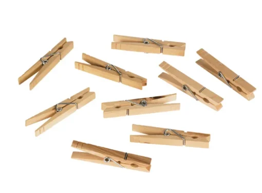 SPRING CLOTHESPINS WOOD