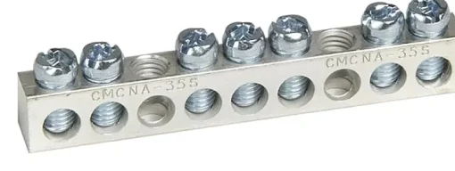 Square D 100/200 amps 120/240 V 1 space 12 circuits Surface Mount Ground Bar Kit