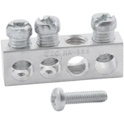 Square D 200 amps 120/240 V 4 space 3 circuits Combination Mount Ground Bar Kit