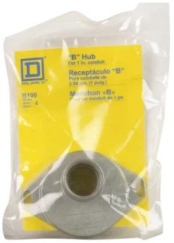 Square D Bolt-On 1 in. Loadcenter Hub For B Openings