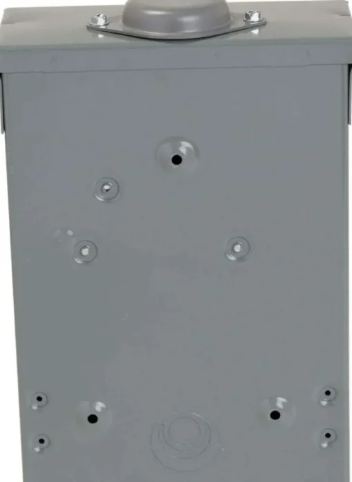 Square D HomeLine 100 amps 120/240 V 6 space 12 circuits Wall Mount Main Lug Load Center