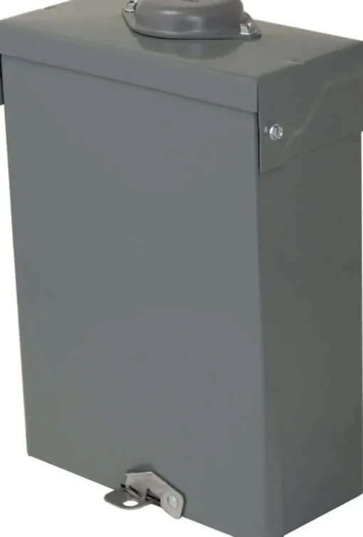 Square D HomeLine 100 amps 120/240 V 6 space 12 circuits Wall Mount Main Lug Load Center