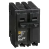 Square D HomeLine 50 amps Plug In 2-Pole Circuit Breaker