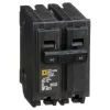 Square D HomeLine 40 amps Surge 2-Pole Circuit Breaker