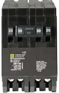 Square D HomeLine 30 amps Tandem 2-Pole Circuit Breaker