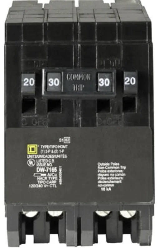 Square D HomeLine 30 amps Tandem 2-Pole Circuit Breaker
