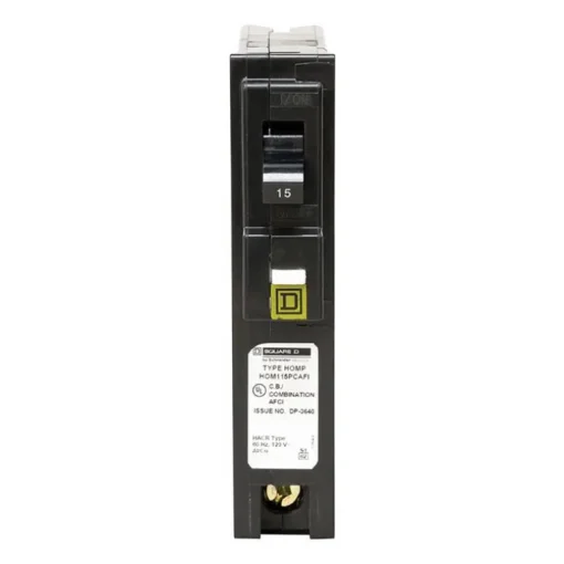Square D Homeline Single-Pole Combination Arc Fault Circuit Breaker