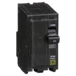 Square D Plug In 2-Pole 20A Circuit Breaker