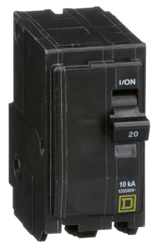 Square D Plug In 2-Pole 20A Circuit Breaker