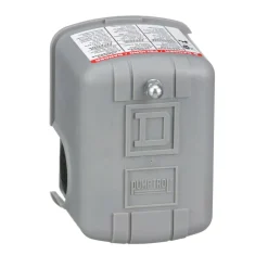 Square D Pumptrol Pressure Switch ,40 to 60 psi