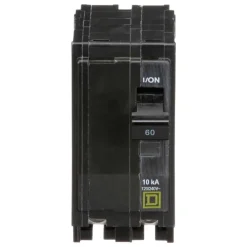 Square D QO 60 amps Plug In 2-Pole Circuit Breaker