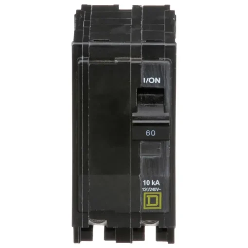 Square D QO 60 amps Plug In 2-Pole Circuit Breaker