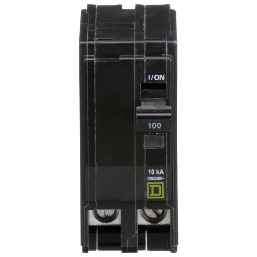 Square D QO 100 amps Plug In 2-Pole Circuit Breaker