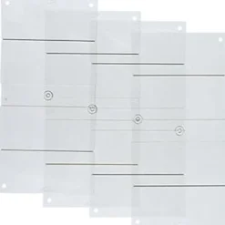 Stack-On 4-1/4 in. L x 1 in. W x 4-1/4 in. H Drawer Dividers Plastic 16 compartment Clear