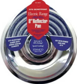 Stanco Chrome Plated Reflector Pan 8 in. W