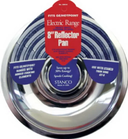 Stanco Chrome Plated Reflector Pan 8 in. W