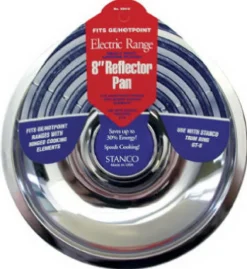 Stanco Chrome Plated Reflector Pan 8 in. W