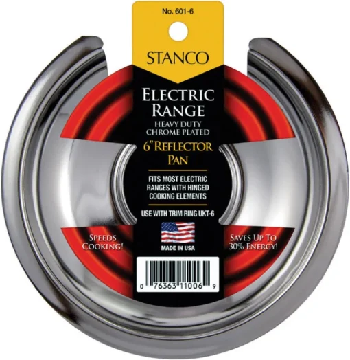 Stanco Steel Reflector Pan 6 in. W (Pack of 6)