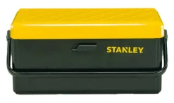 Stanley 22 in. Metal Tool Box 11.6 in. W x 12 in. H Yellow/Black