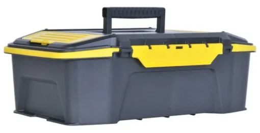 Stanley Click 'N Connect 19 in. Tool Box Black