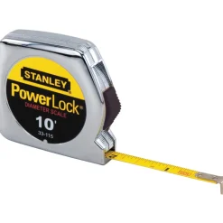 Stanley PowerLock 10 ft. L X 0.25 in. W Compact Tape Measure 1 pk