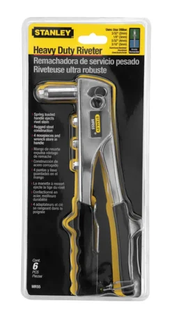 Stanley Steel Rivet Tool Yellow 1 pc