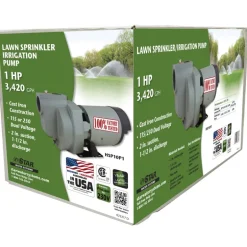 Star Water Systems 1 HP 3780 gph Cast Iron Sprinkler Pump