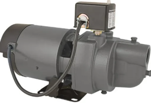 Star Water Systems Cast Iron Shallow Well Pump 115/230V 1/2 hp 8.6A 630 GPH 1-1/4 x 1 Dia. in.
