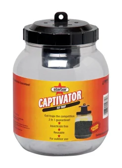 Starbar Captivator Flies/Gnats Fly Trap 64 oz. for Outdoor Use